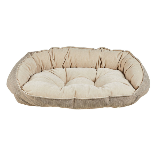 Bowsers Pet Crescent Bolstered Nesting Dog Bed — Beach