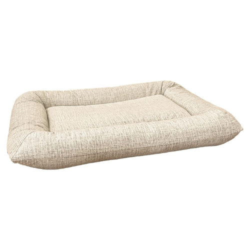 Bowsers Hugo Futon Bolstered Pillow Rectangular Crate Mat Bed — Birch