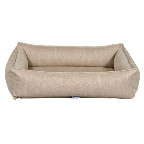 Bowsers Performance Linen Urban Lounger Rectangle Nest Dog Bed — Beach