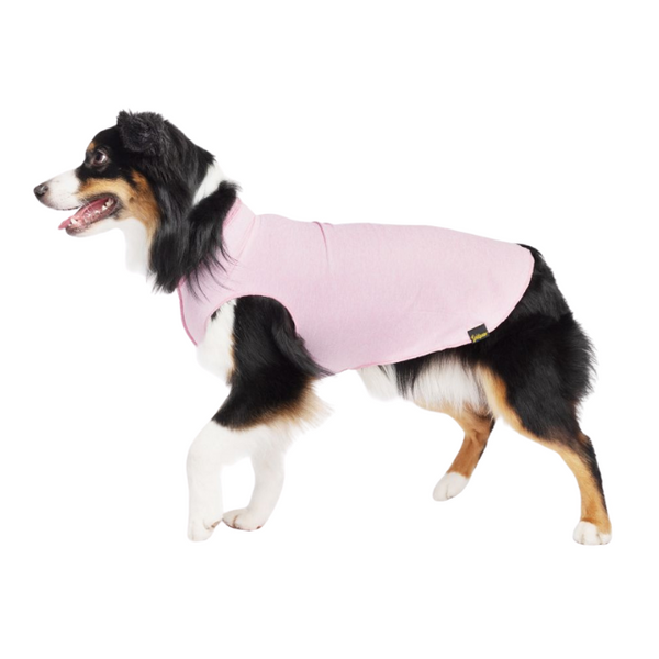 Gold Paw Series Sun Shield UV Protection Dog Tee Shirt Pink Lemonade