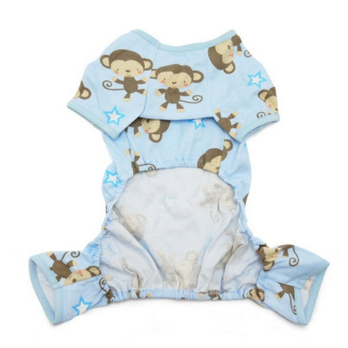 Dogo Pet Fashions Monkey PJ Four-Leg Dog Pajamas – Fetch