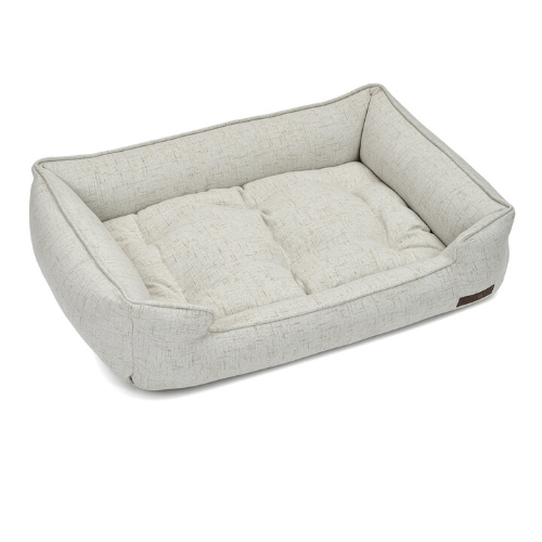 Jax & Bones Sleeper Bolstered Rectangular Nesting Dog Bed — Lark Ivory