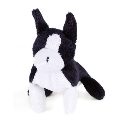 Oscar Newman Pipsqueak Puppy Small Breed Squeaky Dog Toy — Boston Terrier
