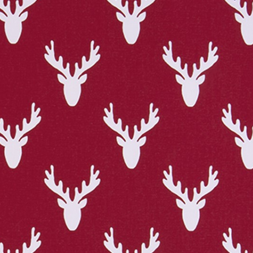 Bowsers Pet Holiday Antlers Alpine Fabric Swatch