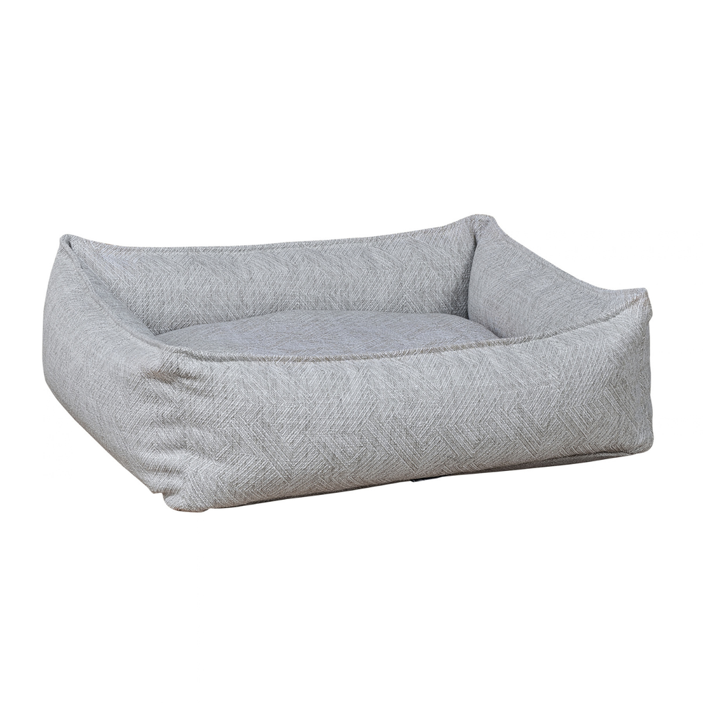 Bowsers B Lounge Rectangular Nesting Dog Bed in Natura fabric