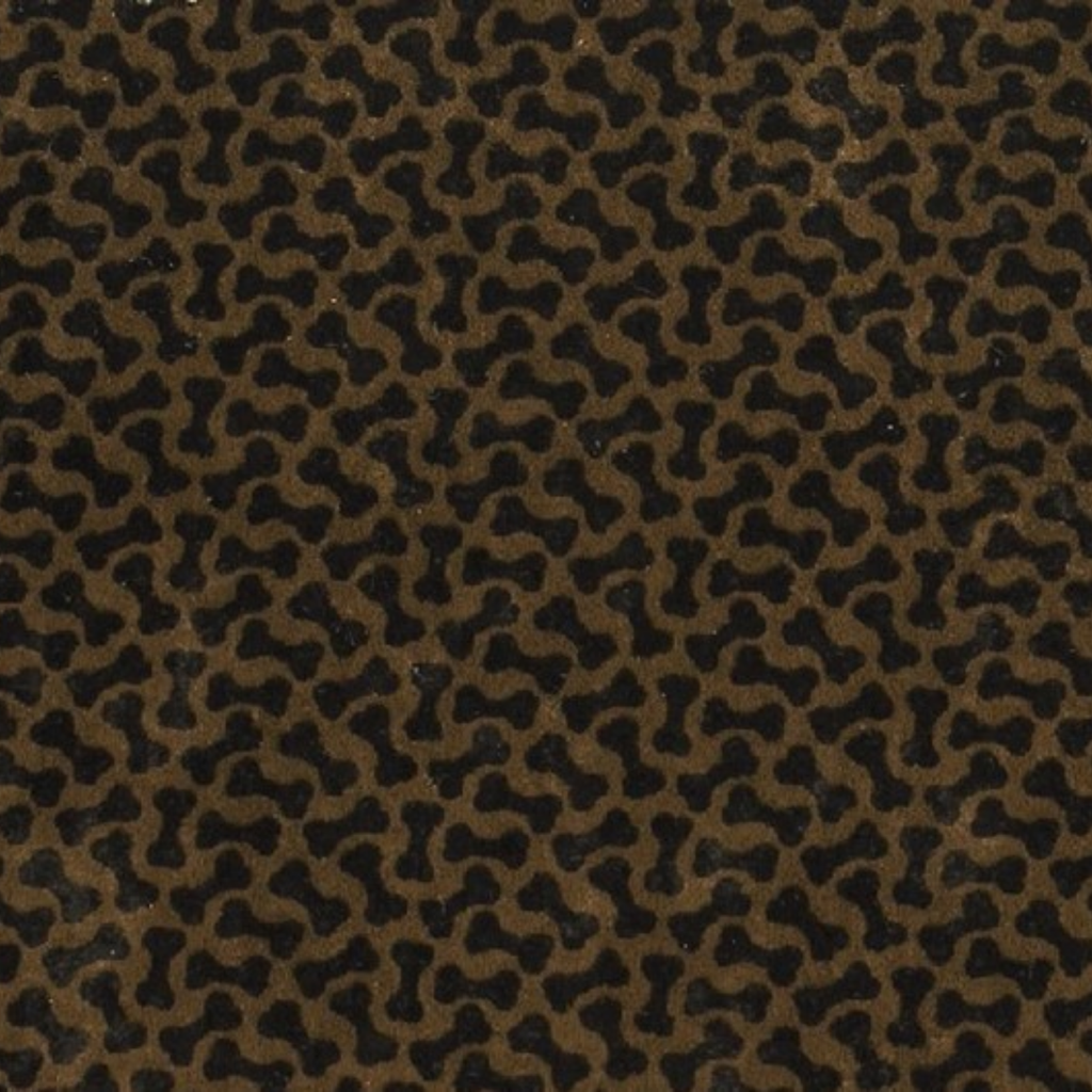 Bowsers Pet Products Fabric — Chocolate Bones