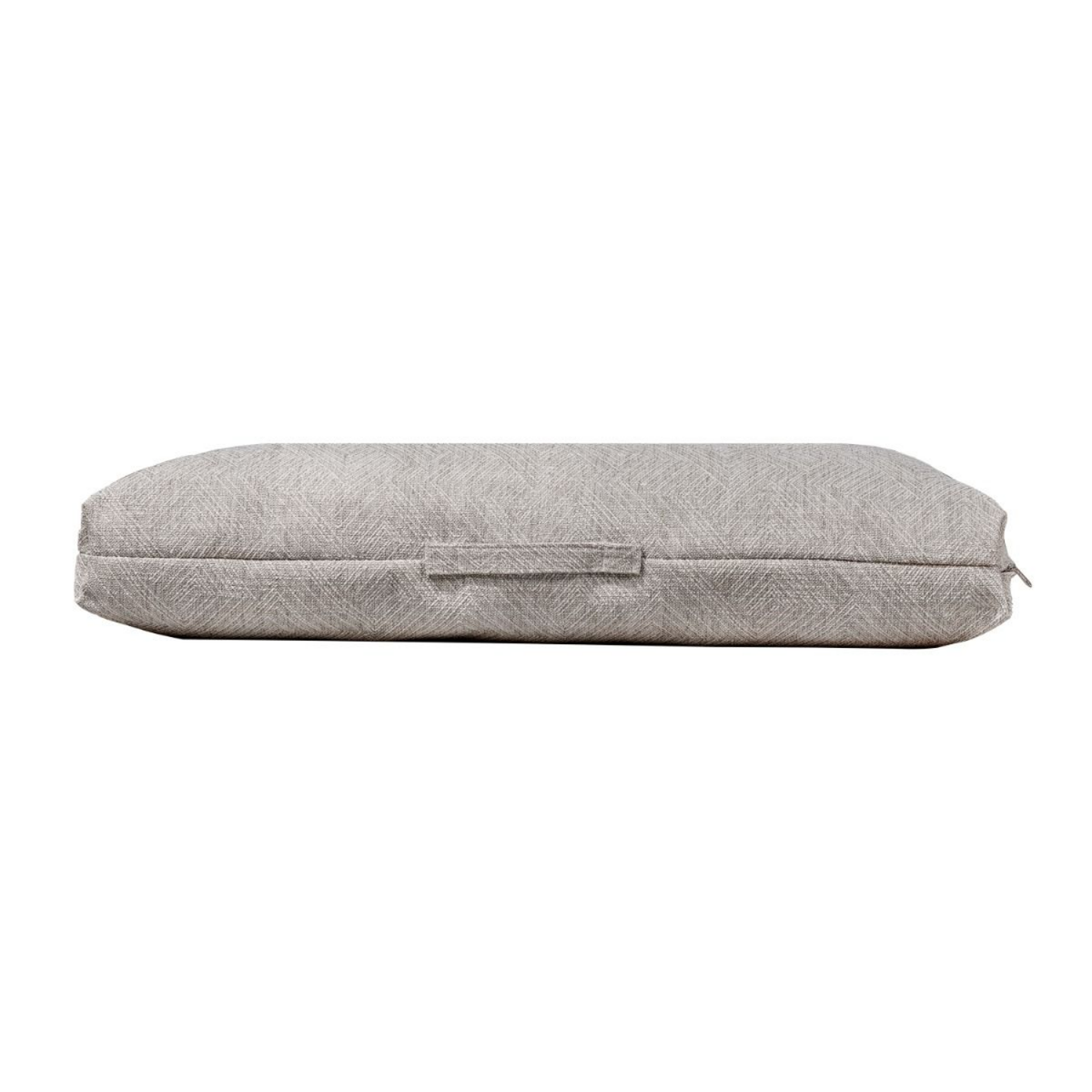 Bowsers The Avenue Dog Bed in Natura performance woven fabric with carry handle