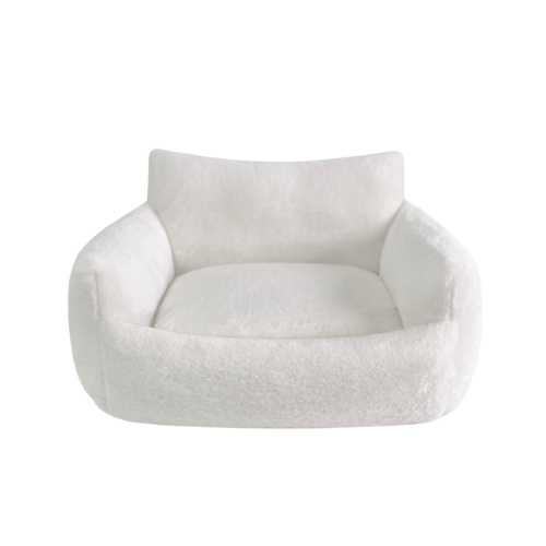Hello Doggie Baby Sofa Dog Bed — Ivory