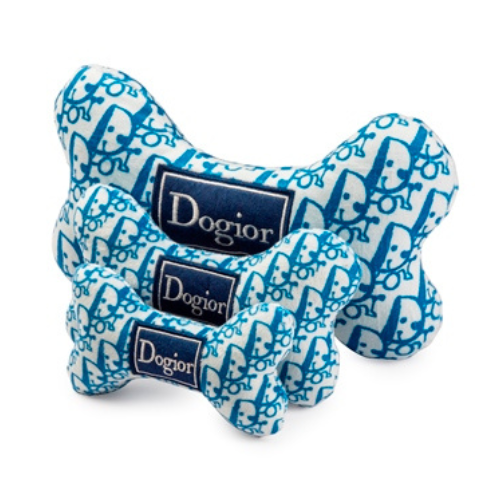 Haute Diggity Dog Dogior Bone Designer Plush Dog Toy