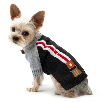 Dogo Pet Fashions Suspender Dog Sweater pn Dog