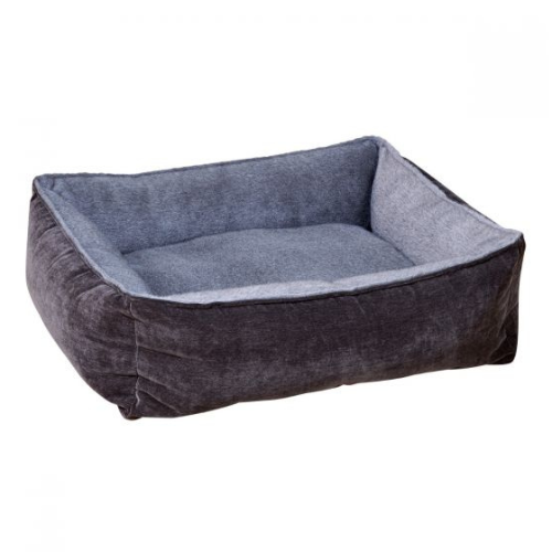 Bowsers Pet Products B Lounge Rectangular Nest Dog Bed — Otter + Carbon