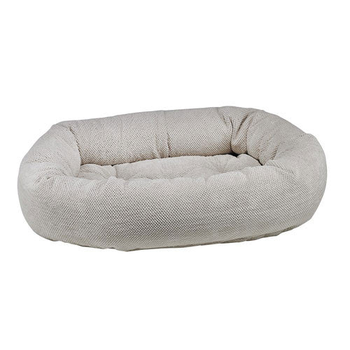 Bowsers Chenille Nesting Donut Bolster Dog Bed — Aspen
