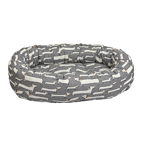 Bowsers Performance Woven Nesting Donut Bolster Dog Bed — Dashing Dogs