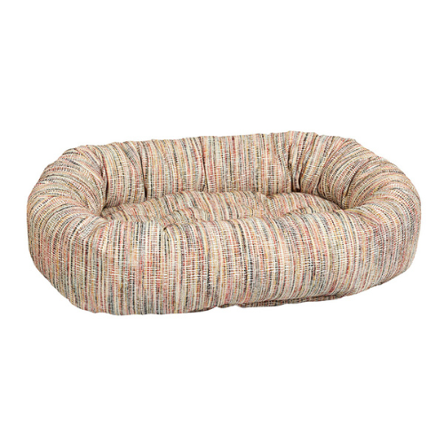 Bowsers Pet Products Chenille Nesting Donut Bolster Dog Bed — Sorrento