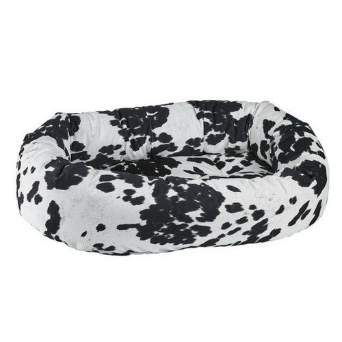 Bowsers Pet MicroVelvet Donut Bolstered Nesting Dog Bed — Wrangler