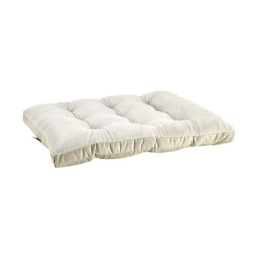 Bowsers Pet Dream Fur Futon Pillow Rectangular Crate Mat Bed — Cloud