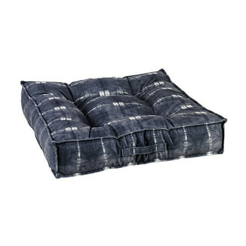 Bowsers MicroVelvet Tufted Square Piazza Nesting Dog Bed —Bali