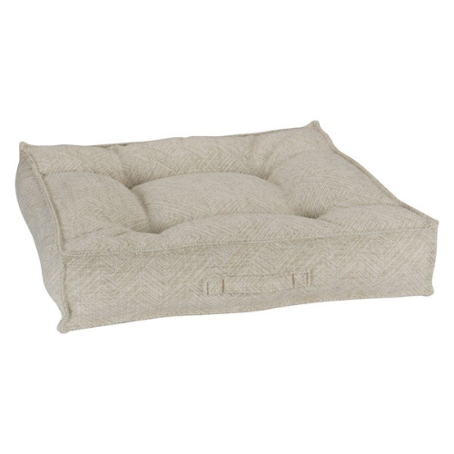 Bowsers Jacquard Tufted Square Piazza Nesting Dog Bed — Natura