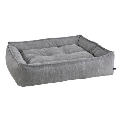 Bowsers Sterling Lounge Nesting Dog Bed — Stone Grey