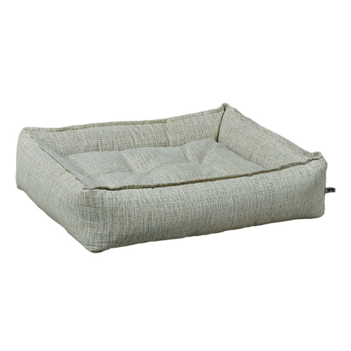 Bowsers Chenille Sterling Rectangular Lounge Nesting Dog Bed —Birch