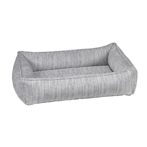 Bowsers Pet Chenille Urban Lounger Dog Nesting Bed — Glacier