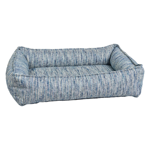 Bowsers Pet Chenille Urban Lounger Rectangle Nest Dog Bed — Portofino