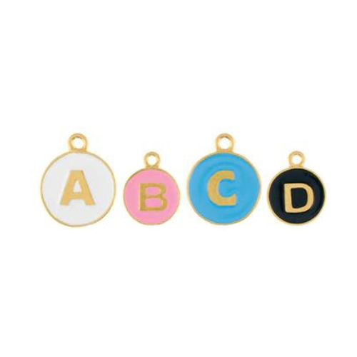Gold Initial Tag