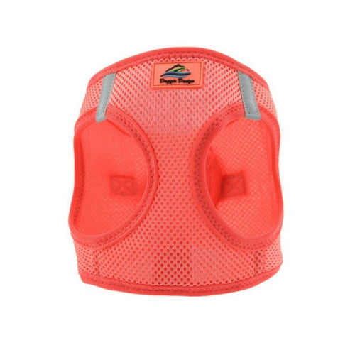 Doggie Design American River Choke Free Dog Harness — Coral Front View
