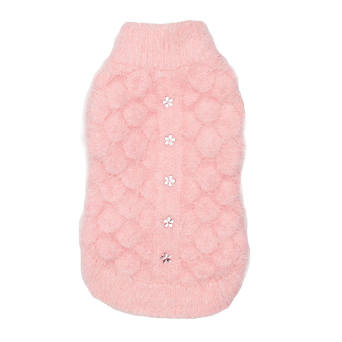 Hip Doggie Mohair Angora Pink Blossom Dog Sweater – Fetch