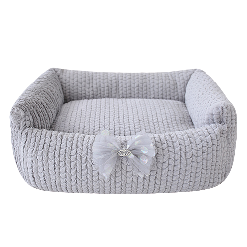 Hello Doggie Dolce Lounger Nesting Dog Bed — Sterling