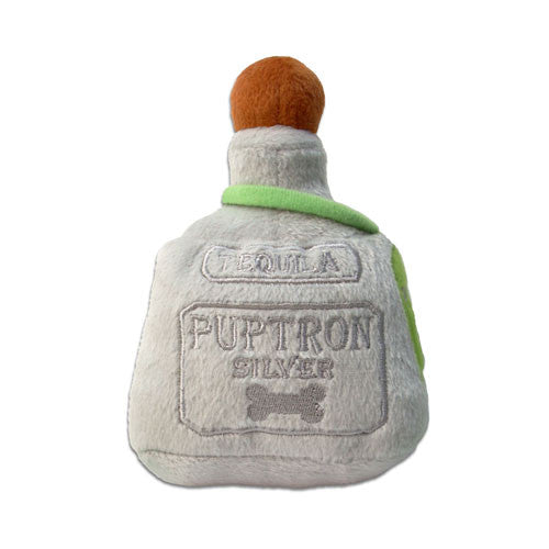 Haute Diggity Dog Puptron Tequila Bottle Designer Plush Dog Toy