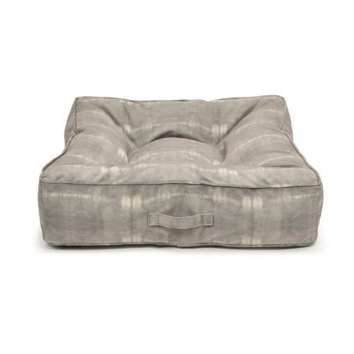 Jax & Bones Tufted Pillow Square Dog Bed — Anya Seafoam