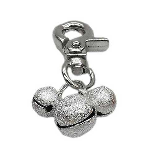 Mirage Pet Products Bell Dog Collar Charm — Silver