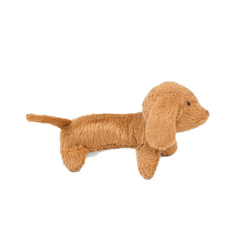 Oscar Newman Pipsqueak Puppy Small Breed Squeaky Dog Toy — Dachshund