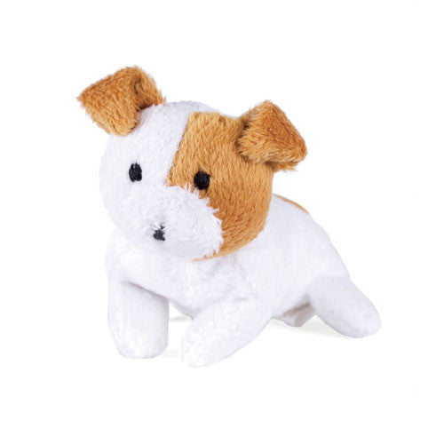 Oscar Newman Pipsqueak Puppy Small Breed Squeaky Dog Toy — Jack Russell