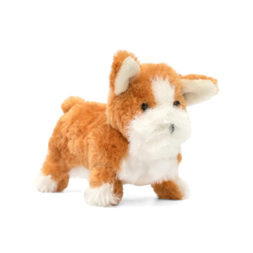 Oscar Newman Pipsqueak Puppy Squeaky Dog Toy — Corgie