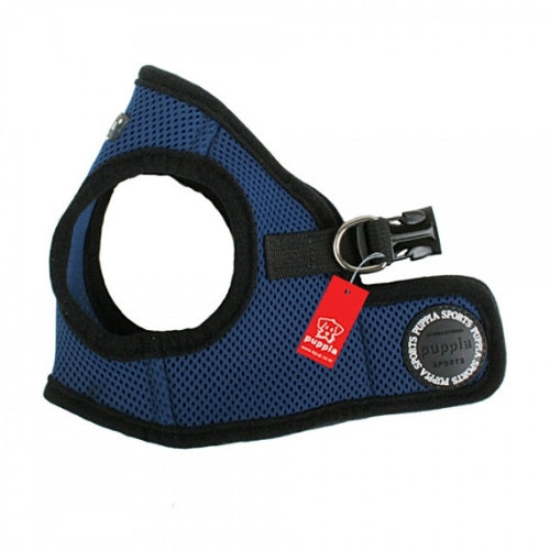 PUPPIA Soft Vest B Air Mesh Adjustable Dog Harness — Royal Blue