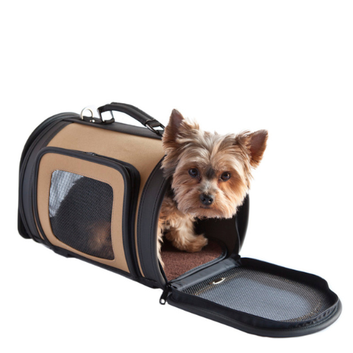 Kelle Airline Approved Dog Travel Carrier with Dog