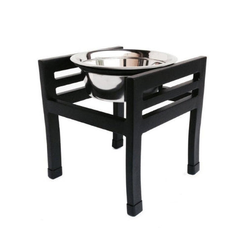 Pets Stop Moretti Single Diner Elevated Dog Feeder Bowl