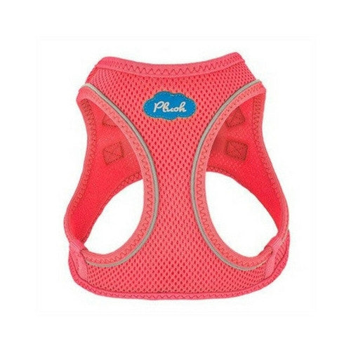 Plush Step In Air Mesh Vest Dog Harness — Bubblegum Pink