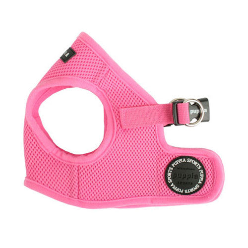 PUPPIA Soft Vest B Air Mesh Adjustable Dog Harness — Pink