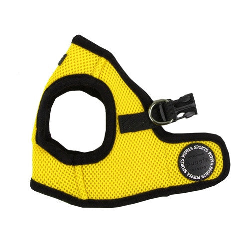 PUPPIA Soft Vest B Air Mesh Adjustable Dog Harness — Yellow