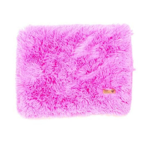 Susan Lanci Designs Plush Blanket — Shag Perfect Pink