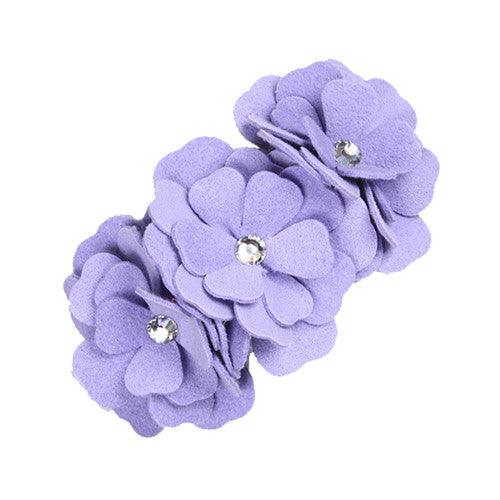 Susan Lanci Designs Tinkie's Garden Party Collar — Lavender